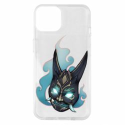 Чехол для iPhone 14 Genshin Impact Xiao's mask - PrintSalon