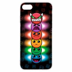 Чохол для iPhone SE 2022 Geometry Dash Levels - PrintSalon