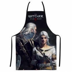 Фартух з 3D принтом Геральд и Цирилла - PrintSalon