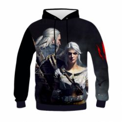 Дитяче 3D худі Геральд и Цирилла - PrintSalon