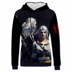 Жіноче 3D худі Геральд и Цирилла