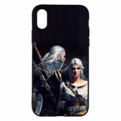 Чохол для iPhone X/Xs Геральд и Цирилла - PrintSalon