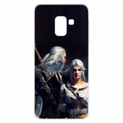 Чохол для Samsung A8 2018 Геральд и Цирилла - PrintSalon