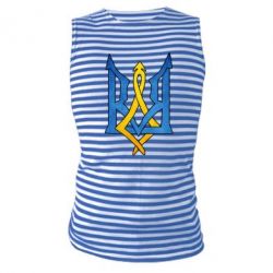 Майка-тельняшка Герб "Арт" - PrintSalon