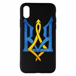 Чехол для iPhone X/Xs Герб "Арт" - PrintSalon