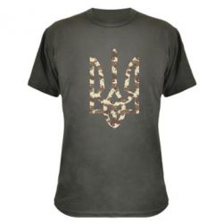 Камуфляжная футболка Герб Хаки