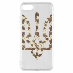 Чохол для iPhone SE 2022 Герб Хакі