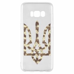 Чехол для Samsung S8 Герб Хаки