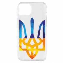 Чехол для iPhone 14 Plus Герб из ломанных линий