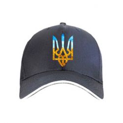 Кепка Герб на фоні прапора - PrintSalon