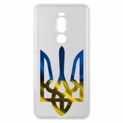 Чохол для Meizu Note 8 Герб на фоні прапора - PrintSalon