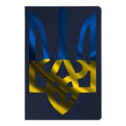 Блокнот з принтом Герб на фоні прапора - PrintSalon
