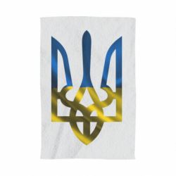 Рушник з принтом Герб на фоні прапора - PrintSalon