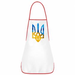 Фартух Герб на фоні прапора - PrintSalon