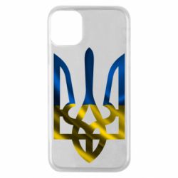 Чохол для iPhone 11 Pro Герб на фоні прапора - PrintSalon