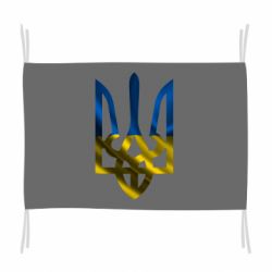 Прапор Герб на фоні прапора - PrintSalon