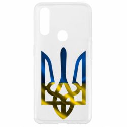 Чохол для Oppo A31 Герб на фоні прапора - PrintSalon