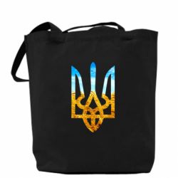 Торба Герб на фоні прапора - PrintSalon