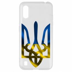 Чохол для Samsung A01 / M01 Герб на фоні прапора - PrintSalon