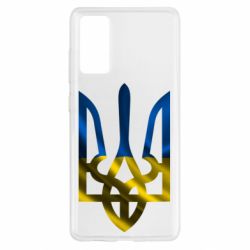 Чохол для Samsung S20 FE Герб на фоні прапора - PrintSalon