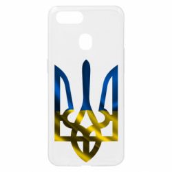 Чохол для Oppo A5s / A12Герб на фоні прапора - PrintSalon