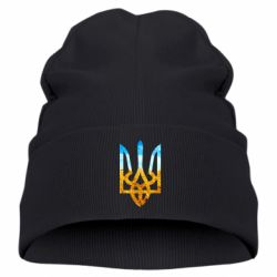 Дитяча шапка Герб на фоні прапора - PrintSalon