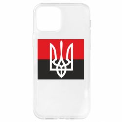 Чехол для iPhone 12 Герб на прапорі - PrintSalon