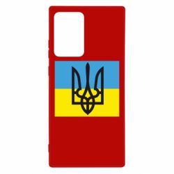 Чехол для Samsung Note 20 Ultra Герб на прапорі - PrintSalon