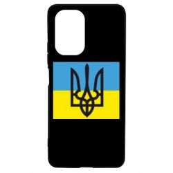 Чехол для Xiaomi Poco F3/K40 Герб на прапорі - PrintSalon
