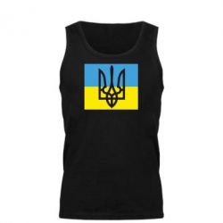 Мужская майка Герб на прапорі - PrintSalon