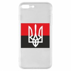 Чехол для iPhone 8 Plus Герб на прапорі - PrintSalon