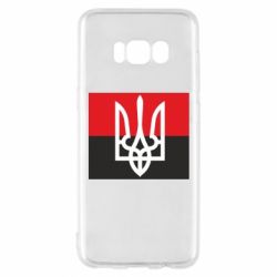 Чехол для Samsung S8 Герб на прапорі - PrintSalon