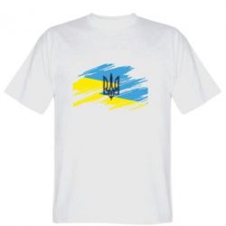 Чоловіча футболка Stedman Герб на прапорі надає рваній - PrintSalon