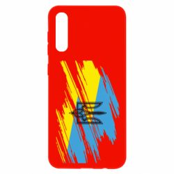 Чохол для Samsung A50 Герб на прапорі надає рваній - PrintSalon