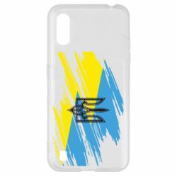 Чохол для Samsung A01 / M01 Герб на прапорі надає рваній - PrintSalon