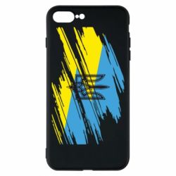 Чохол для iPhone 8 Plus Герб на прапорі надає рваній - PrintSalon