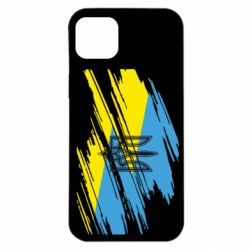 Чохол для iPhone 14 Plus Герб на прапорі надає рваній - PrintSalon