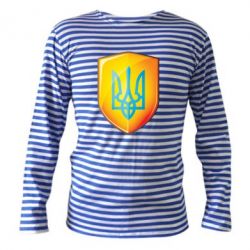 Тельняшка с длинным рукавом Герб на щиті