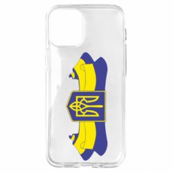 Чехол для iPhone 12 mini Герб на стрічці - PrintSalon