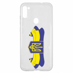 Чехол для Samsung A11/M11 Герб на стрічці - PrintSalon