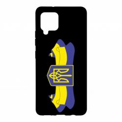 Чехол для Samsung A42 5G Герб на стрічці - PrintSalon