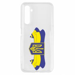 Чехол для Realme 6 Герб на стрічці - PrintSalon