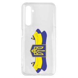 Чехол для Realme 6 Pro Герб на стрічці - PrintSalon