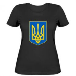 Женская футболка Герб неньки-України - PrintSalon
