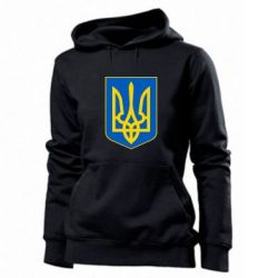 Женское худи Герб неньки-України - PrintSalon