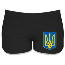 Женские шорты Герб неньки-України - PrintSalon