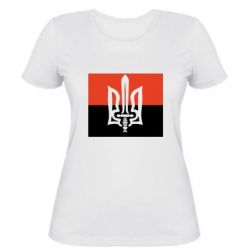 Женская футболка Герб Правого Сектору - PrintSalon