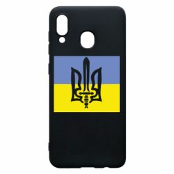 Чехол для Samsung A20 Герб Правого Сектору - PrintSalon