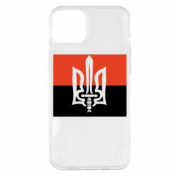 Чехол для iPhone 14 Plus Герб Правого Сектору - PrintSalon