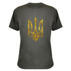 Камуфляжная футболка Герб с узорами Голограмма - PrintSalon